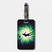 Cool Volleyball Bagagelabel (Achterkant verticaal)