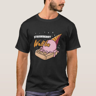 Cool Waffle Quote - Professionele Aardbei Waffle T-shirt
