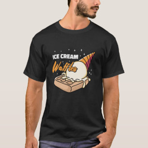 Cool Waffle Quote - Professionele IJs Wafels T-shirt