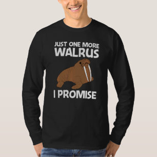 Cool Walrus voor mannen Vrouwen Noordpool Pacific T-shirt