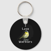 Cool Warbler _ Bird Watchers Sleutelhanger (Voorkant)