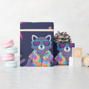Cool Wasbeer Hawaïaans Shirt Cadeau Cadeaupapier