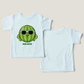Cool Watermelon Sunglasses Cartoon Graphic (Ontwerp Voorkant & Achterkant)