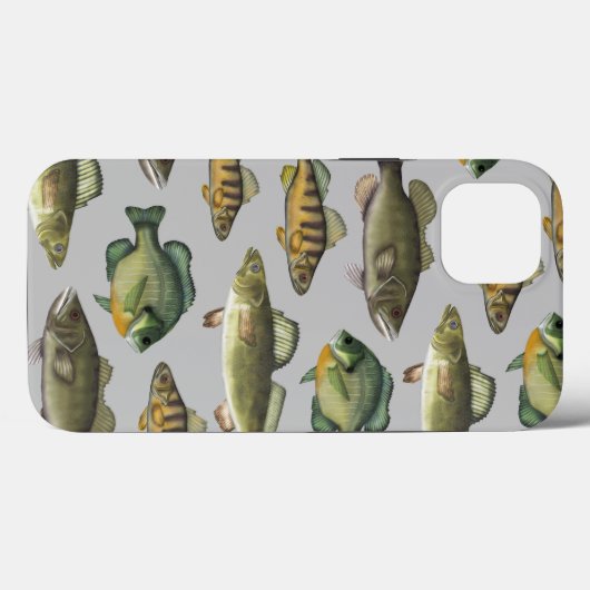 Cool Waterverf Stijlvolle Trendy Zoetwatervissen Case-Mate iPhone Case (Achterkant (horizontaal))