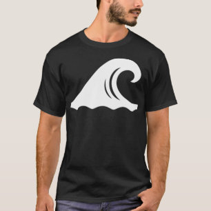 Cool Waves Symbool Surfer Surfing Surf Koud B T-shirt