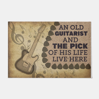Cool Welcome Mat, Electric Guitar Mat