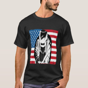 Cool Welder USA Patriottische Amerikaanse Vlaglass T-shirt
