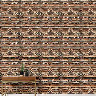 Cool Western faux hout tegelpatroon Behang