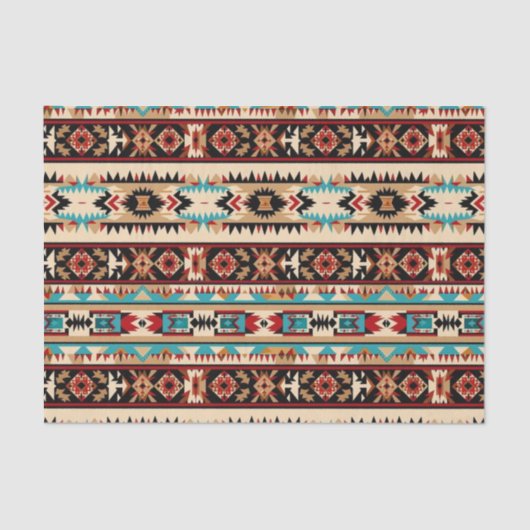 Cool Westerne liefhebbers patroon decoupage Tissuepapier (Voorkant)