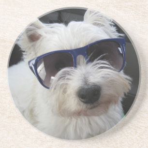 Cool Westie Onderzetter
