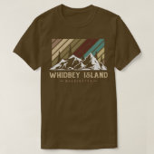 Cool Whidbey Island Skiing Snowboarding L T-shirt (Design voorkant)