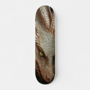 Cool White Dragon Schaats deck Skateboard