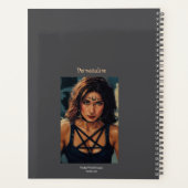 Cool Witchen Mischief Citation Girly Grey Journal (Dos)