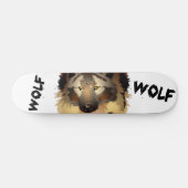 Cool Wolf Skateboard Deck (Horizontaal)