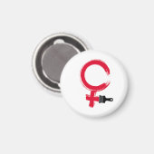 Cool Women's Symbool Magneet (Voorkant / Achterkant)