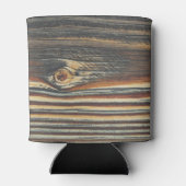 COOL Wood Grain Patroon Blikjeskoeler (Achterkant)