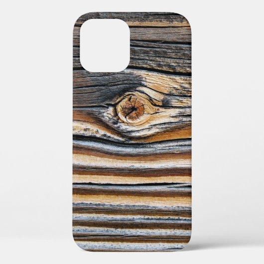 COOL Wood Grain Patroon Case-Mate iPhone Case (Achterkant)