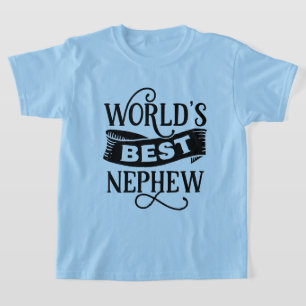 Cool woordkunst voor de beste neef ter wereld  t-shirt