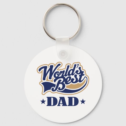 Cool World's beste pap Gift Sleutelhanger (Voorkant)