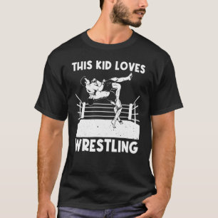Cool Wrestling voor Kids Boys Wrestler Wrestling T-shirt