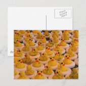 Cool Yellow Rubber Ducks Photo Funny Briefkaart (Voorkant / Achterkant)