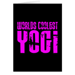 Cool Yoga & Girl Yogis Pink Worlds koelste Yogi
