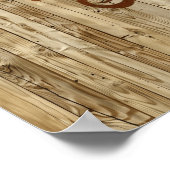 Cool zadel rit paard Western Poster (Hoek)