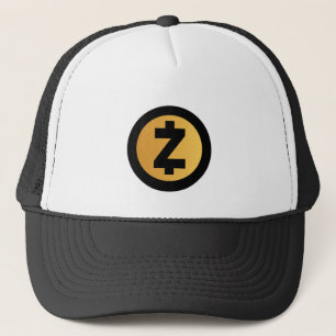 Cool Zcash Cryptocurrency Coin Sign. Trucker Pet