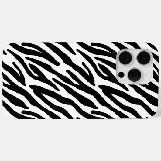 Cool Zebra Pattern Case-Mate iPhone Case (Achterkant (horizontaal))