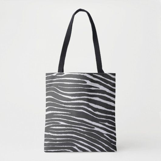 Cool Zebra Print Draagtas (Voorkant)
