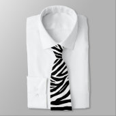 Cool Zebra Stripes Necktie Stropdas (Gebonden)