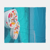 Cool Zee creaties Fleece Deken (Voorkant (Horizontaal))