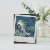 Cool Zombie Girl Briefkaart (Staand voorkant)