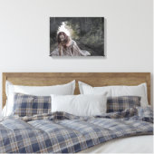 Cool Zombie Girl Canvas Afdruk (Insitu (Slaapkamer))