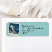 Cool Zombie Girl Etiket (Insitu)