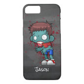 Cool Zombie Man met bloed/schilder Case-Mate iPhone Case (Achterkant)