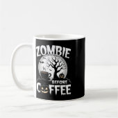 Cool Zombie Voor Koffie Halloween Grappig Koffiemok (Links)