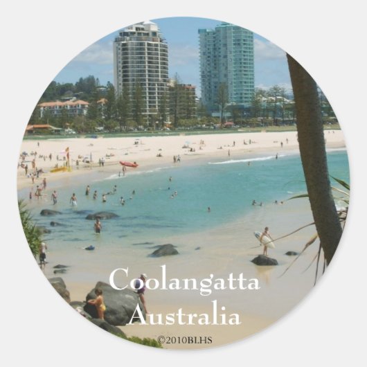 Coolangatta Sticker (Voorkant)