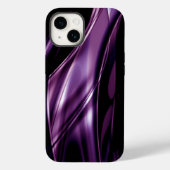 Coole Abstracte Paarse dames Case-Mate iPhone Case (Achterkant)