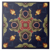 coole abstracte patroonliefhebbers tegeltje (Voorkant)