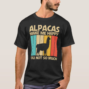 Coole Alpaca Voor Mannen Vrouwen Peruaans Dier Alp T-shirt