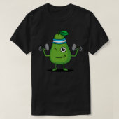 coole avocado sport plush t-shirt (Design voorkant)