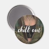 coole badge voor je kleren magneet (Voorkant / Achterkant)