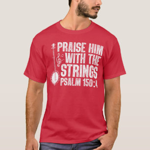 Coole Banjo Bluegrass Muziekkunst voor Mannen Vrou T-shirt