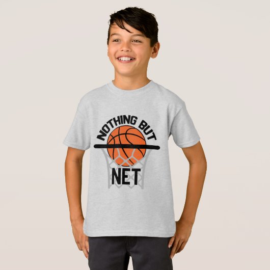 coole basketbalsport t-shirt (Voorkant volledig)