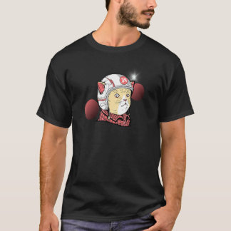 Coole Biker Kat Hardcore Kat Biker Motorfiets Moto T-shirt