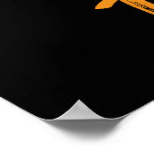 coole Billiardtherapie woordkunst Poster (Hoek)