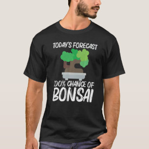 Coole Bonsai Voor Mannen Vrouwen Boom Plant Tuin T-shirt