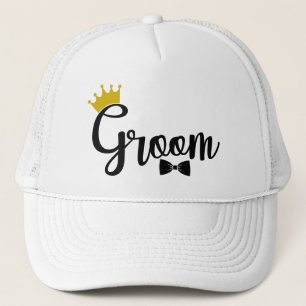 Coole Bruidegom Huwelijksfeest Trucker Pet