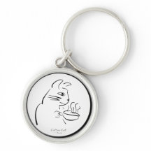 Coole Cat-sleutelhanger